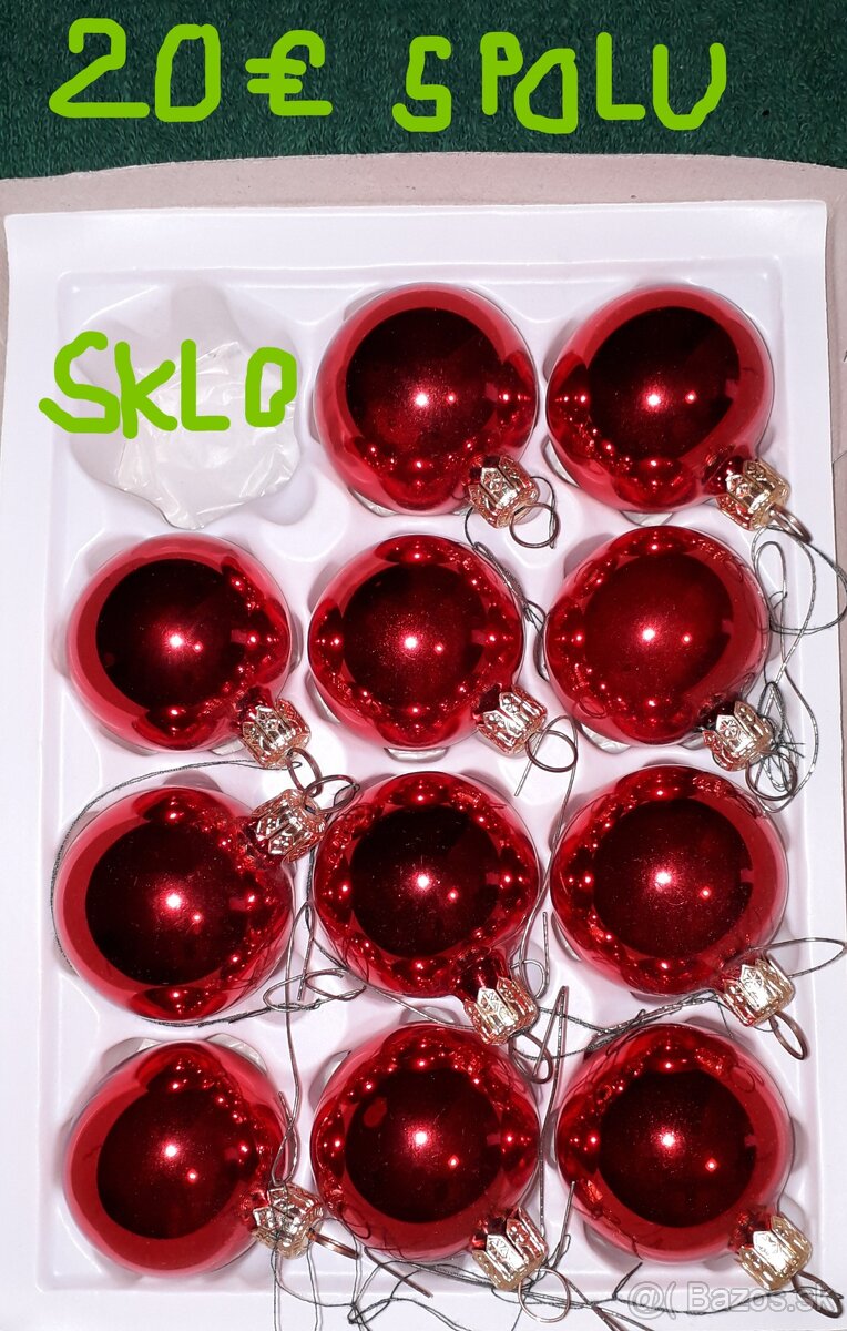 Staré vianočné gule a ozdoby - 17