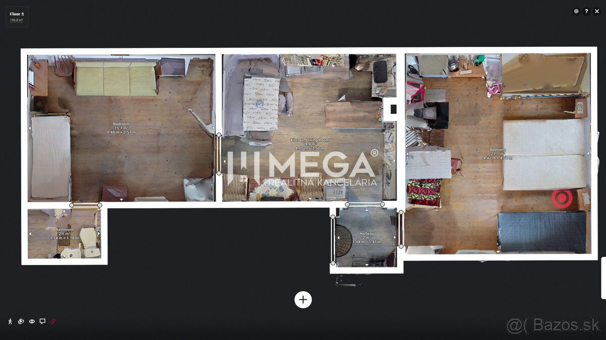 EXKLUZÍVNE NA PREDAJ CHALUPA v obci HABURA - 17