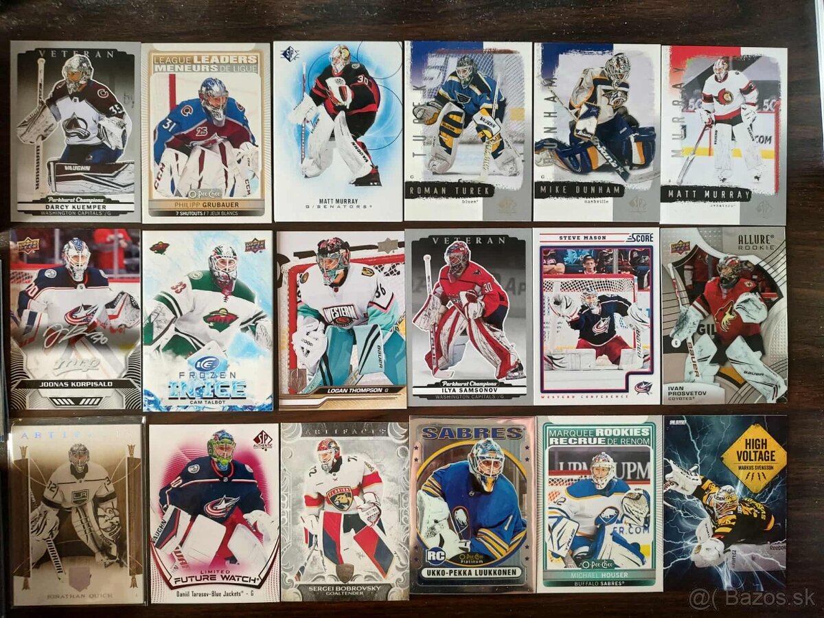 Predam Hokejove karticky brankarov - 17