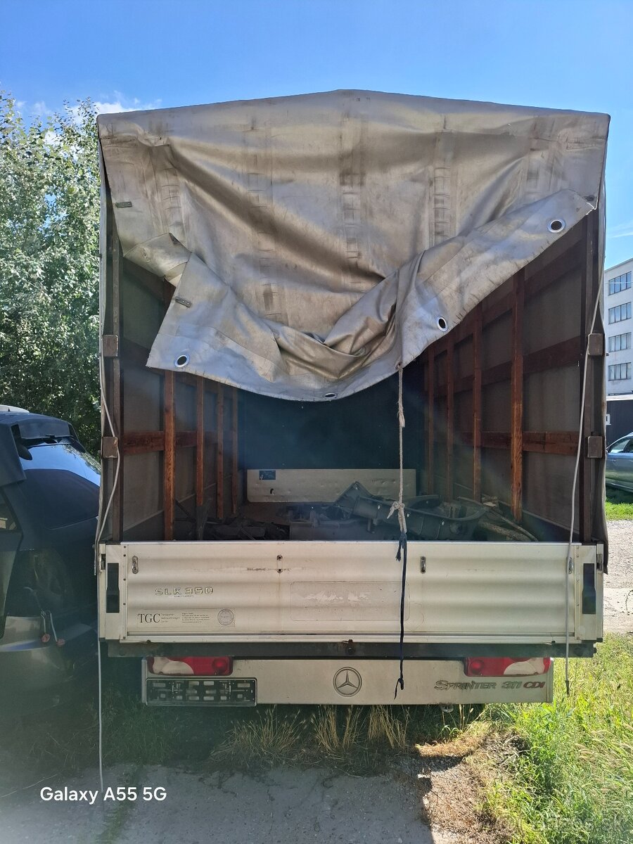Mercedes sprinter 311cdi valník plachta - 17