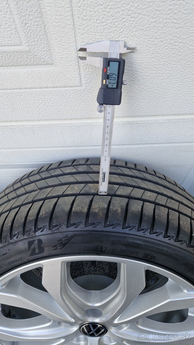 245/45 R19 alu disky VW. Audi 5x112, 8,5Jx19 ET 28, - 17