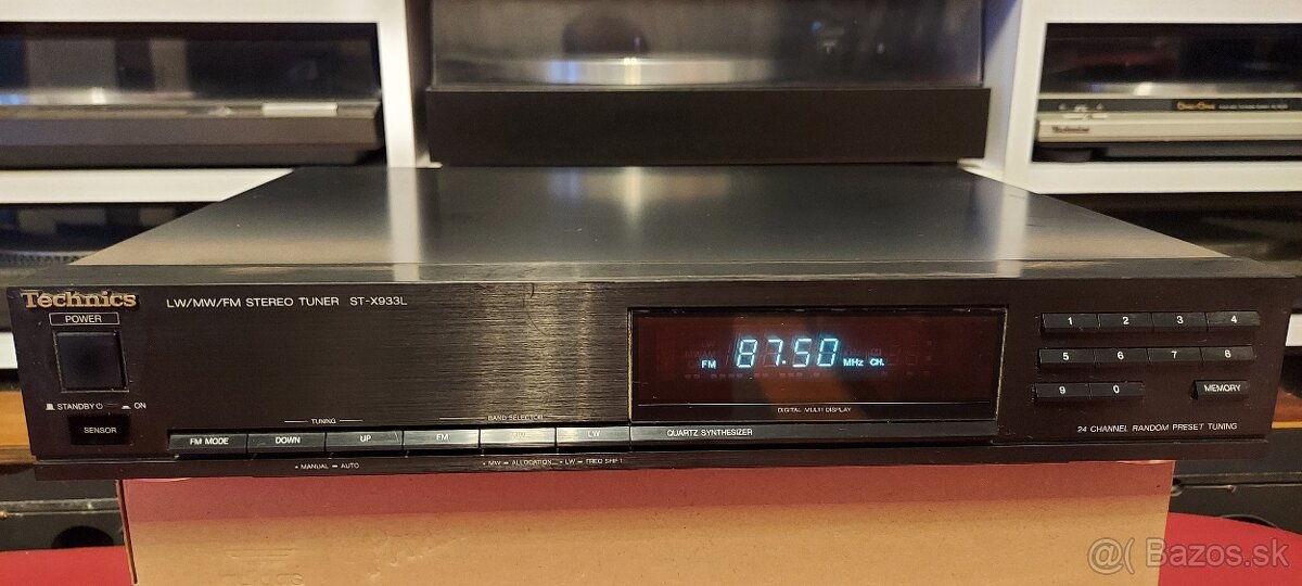 Predám vintage tunery Sony a Technics - 17