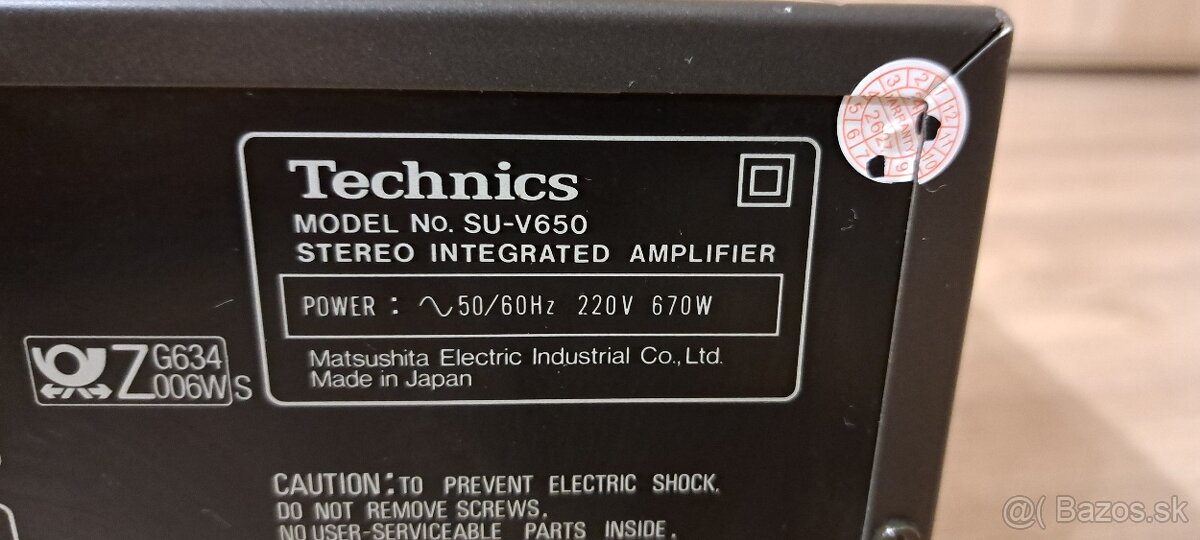 Technics SU - V 650 - 17