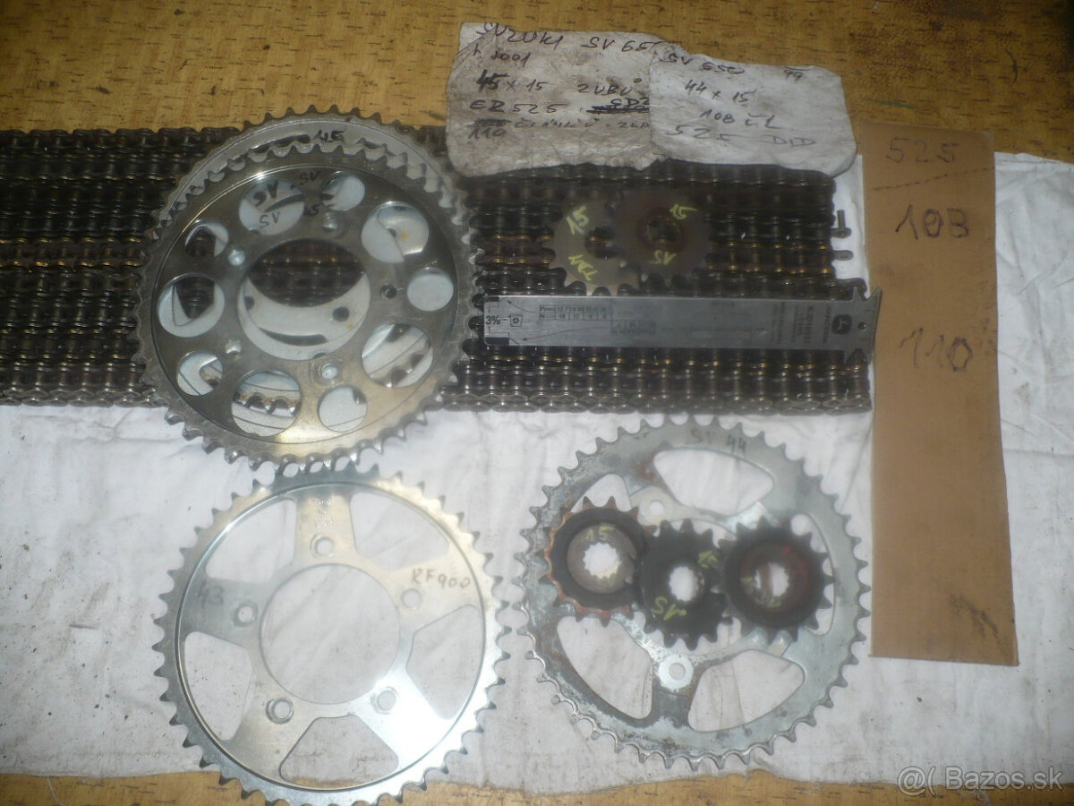 Suzuki SV 650 r.98- 02-díly ze tří kusů - 17