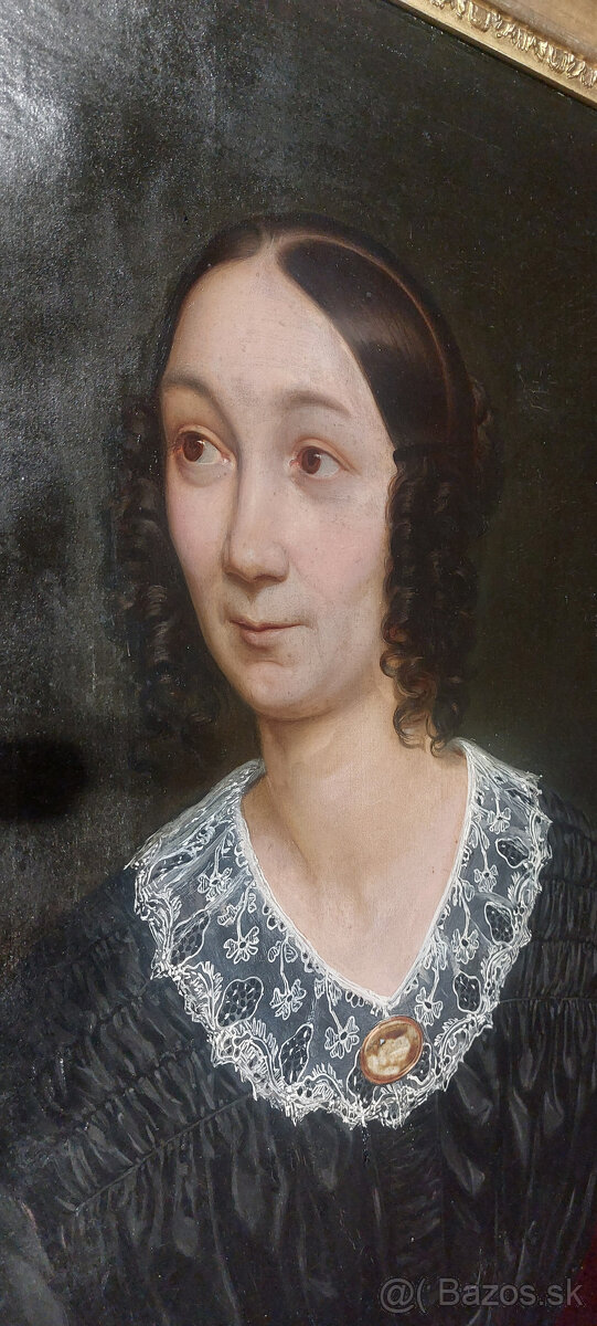 PORTRÉT DÁMY 1846 - 17