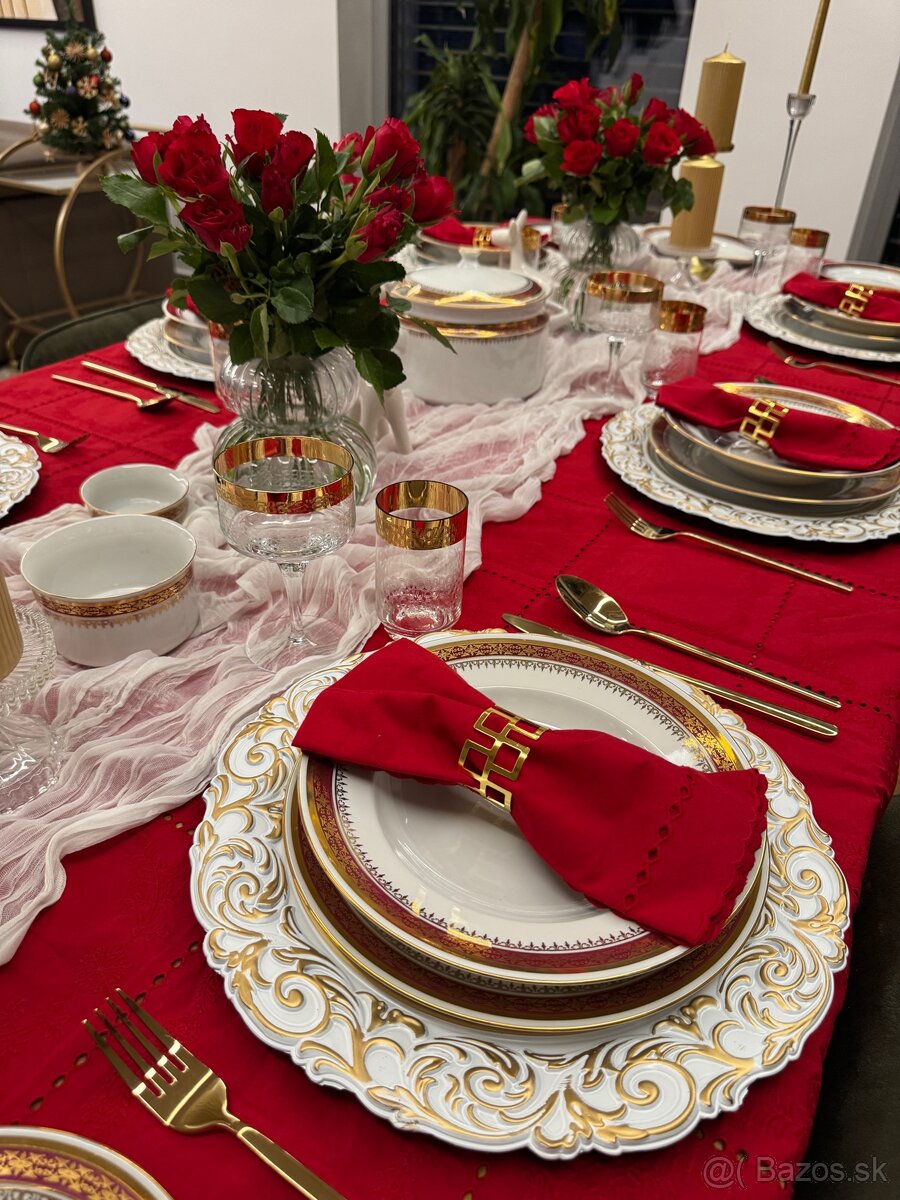 AKCIA Českoskoslovenská obedová súprava,posielam bezpečne - 17