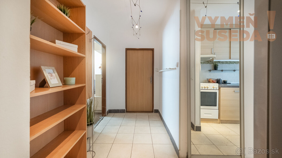 VYMEŇ SUSEDA - VÝNIMOČNÝ TEHLOVÝ 3 IZB. BYT, PRIEVOZSKÁ UL. - 17