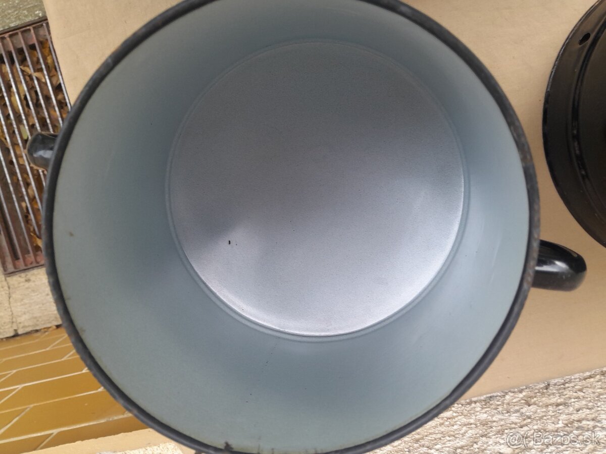 Smaltované riady chalupárske dekorácie . - 17