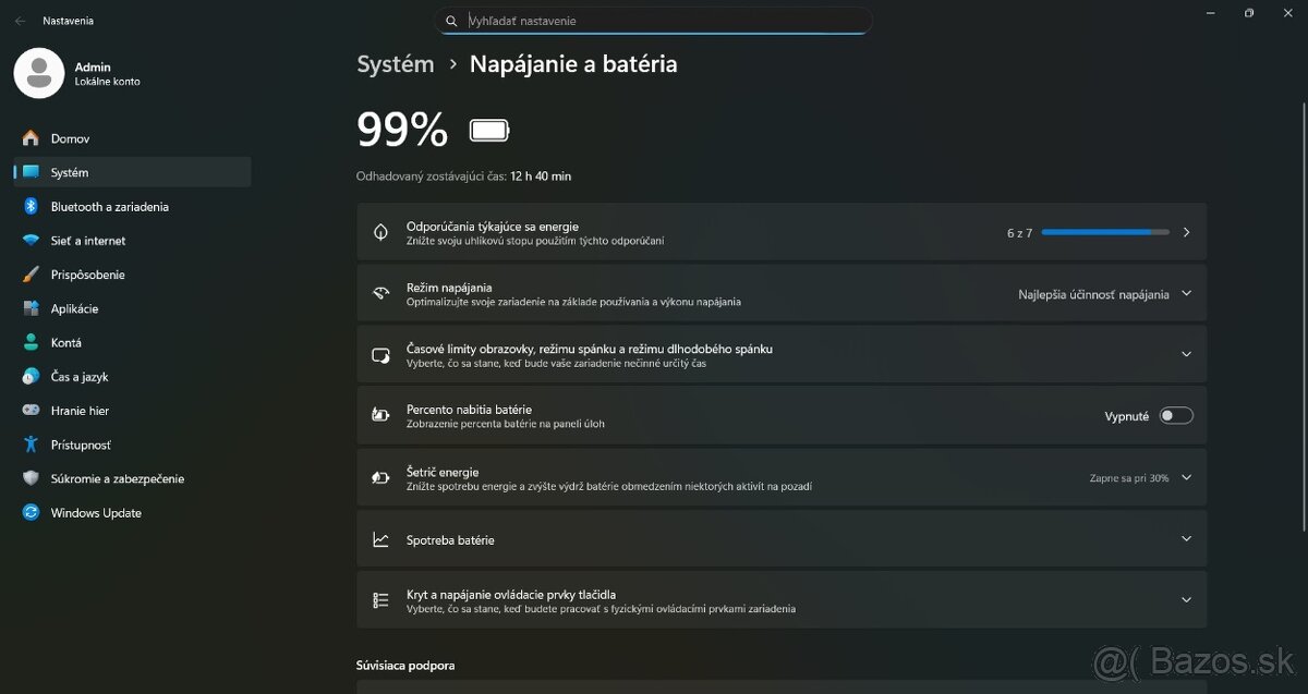 Lenovo Ideapad S340/Intel 5405U/8GB RAM/FHD/SSD+HDD/Podsv.kl - 17