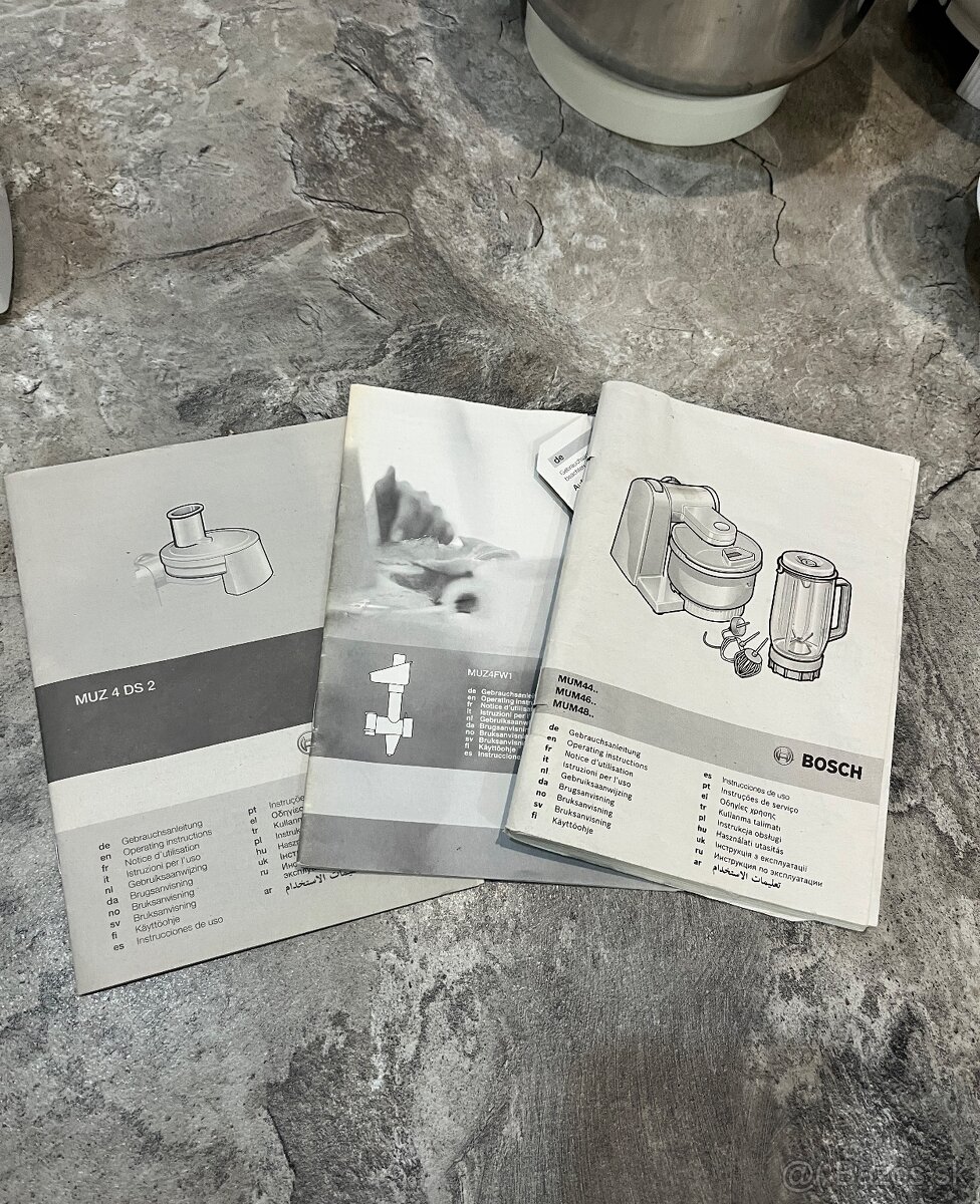 Bosch mum 4880/08 kuchynský robot 600w - 17