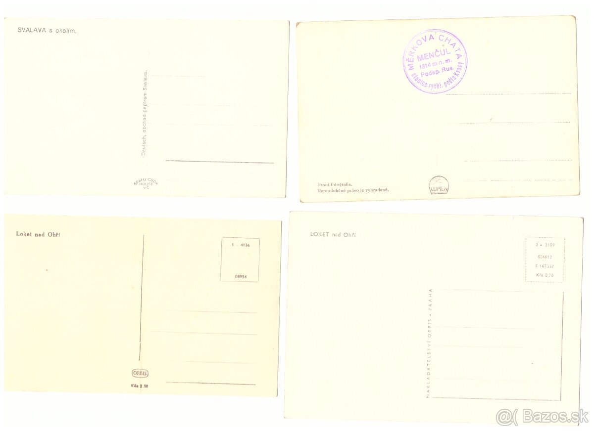 Pohľadnice mestá a krajina mix - 17