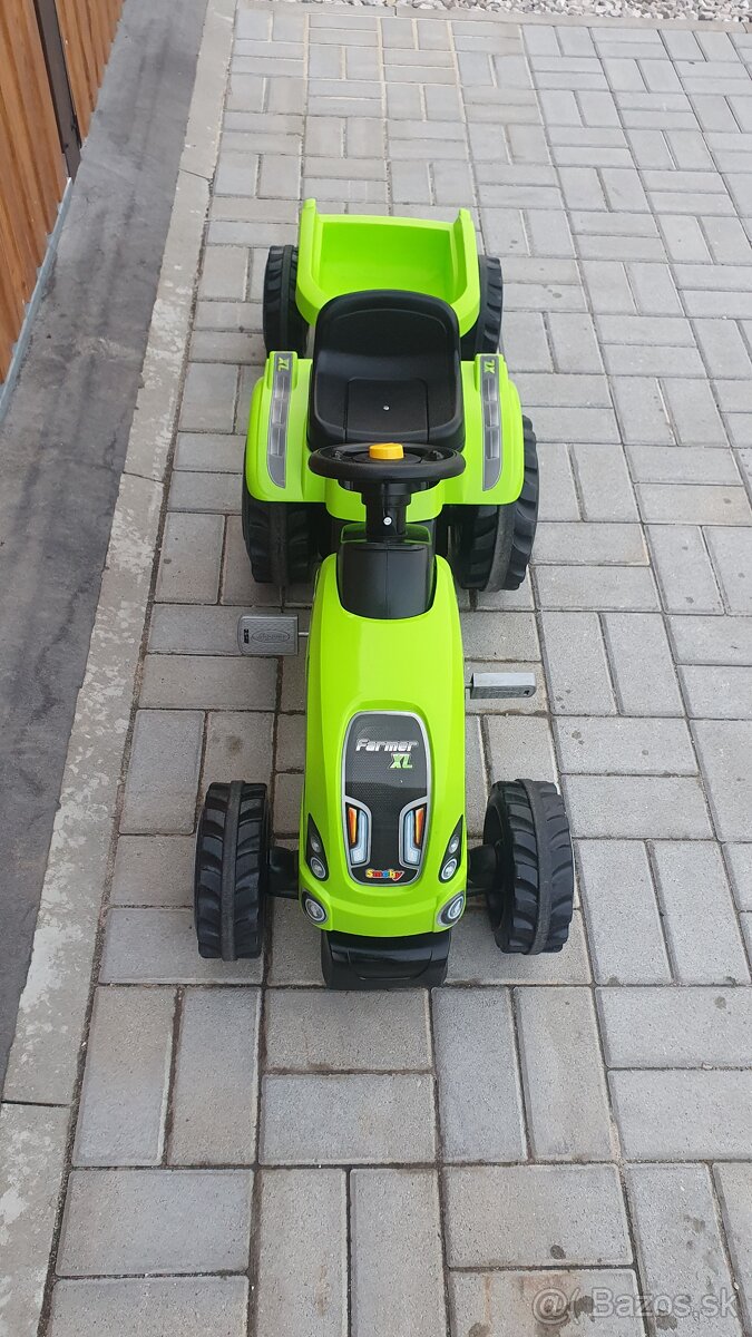 Smoby Šliapací traktor Farmer XL zelený - 17