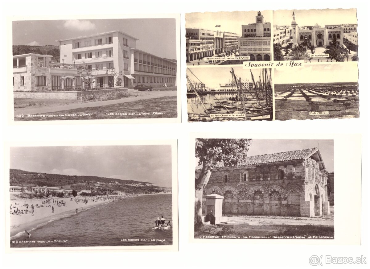 Pohľadnice Európa mix - 17