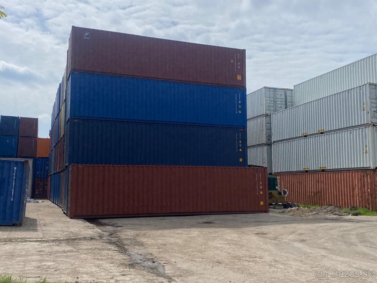 LODný kontajner SKLAD DV-DC 20\" HC 40\" 6m 12m - 17