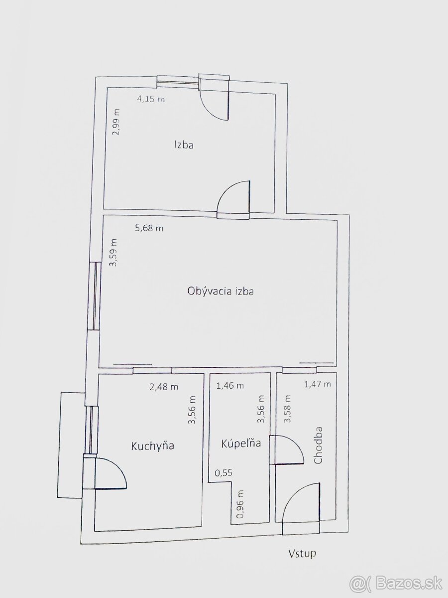 Predám 2-izbový byt, Nová Dubnica, 56m2 - 17