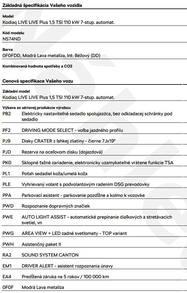 Predam SKODA KODIAQ 1,5 TSI 110kW 7 st. automat - 17