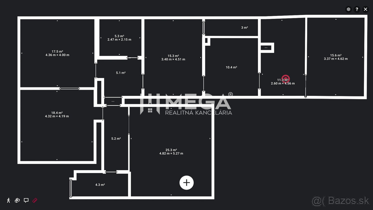 NA PREDAJ rodinný dom v srdci obce Porúbka - 17