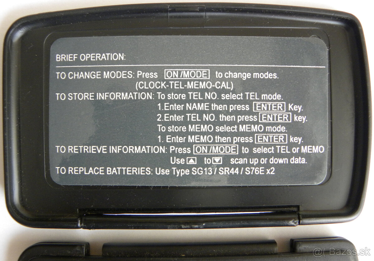 Rretro kalkulačky a digitálny diár - 17