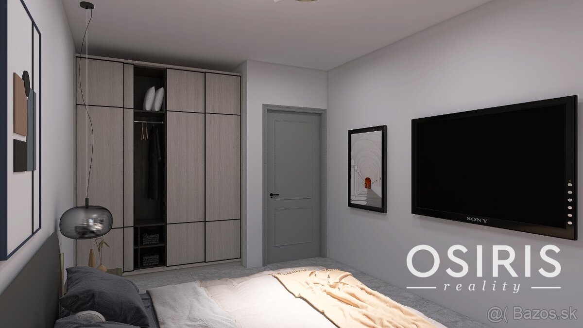 Klimatizovaný 3i byt v novostavbe z r. 2025, terasa 24 m2 - 17