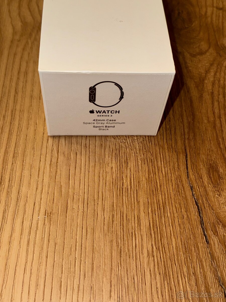 Apple watch 3 42mm (baterka 90%) + kábel, krabica - 17