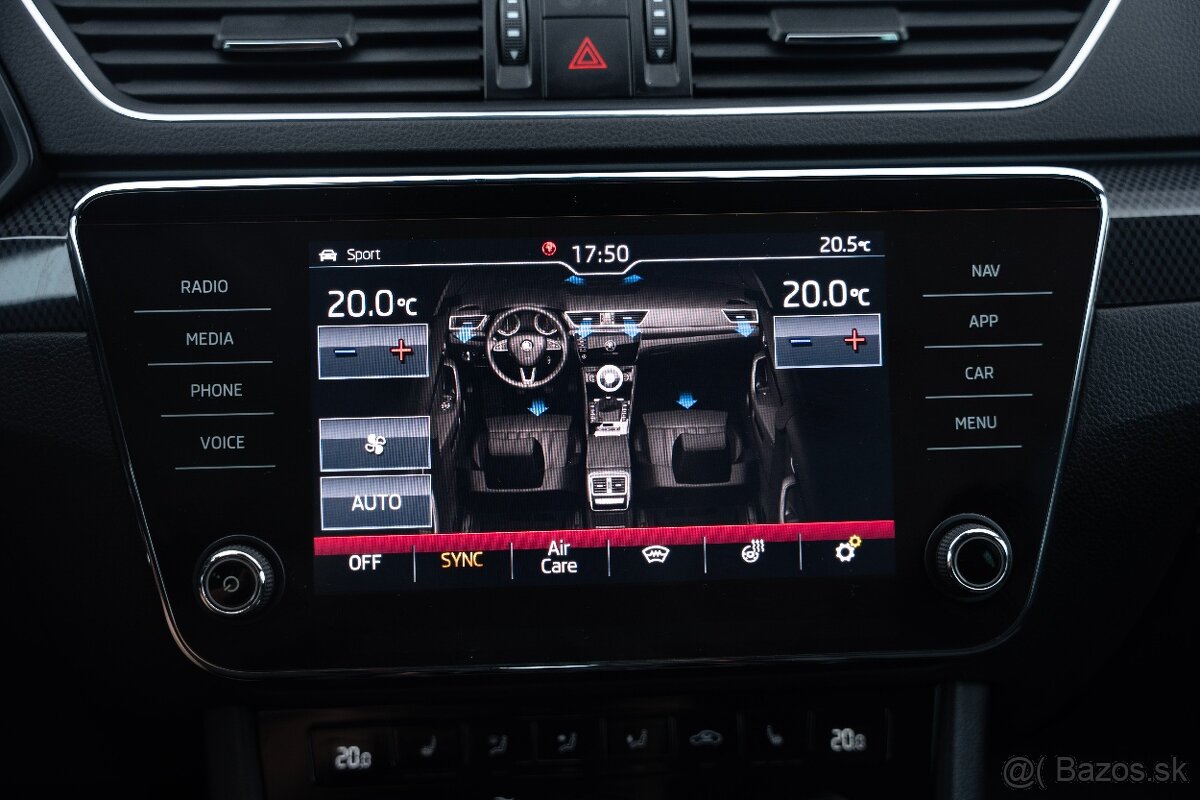 Škoda Superb Sportline Combi 2.0 TDI, 140KW, DSG, PANO, KAM - 17