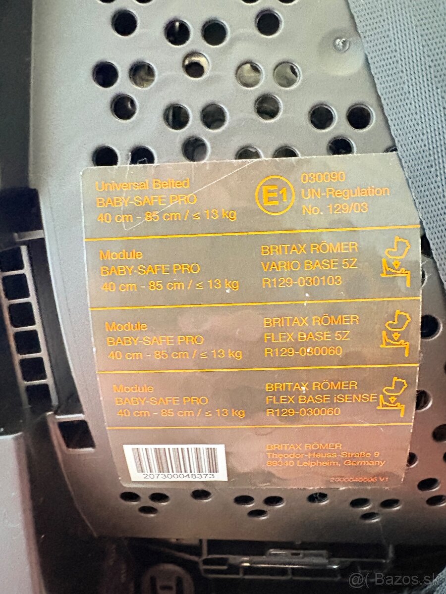 Britax Römer Baby-Safe Pro Classic, Deep Grey - 17
