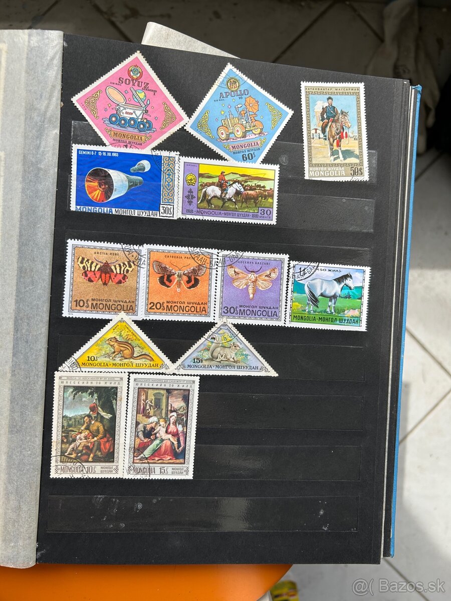 Staré poštové znamky 70-80 roky - 17