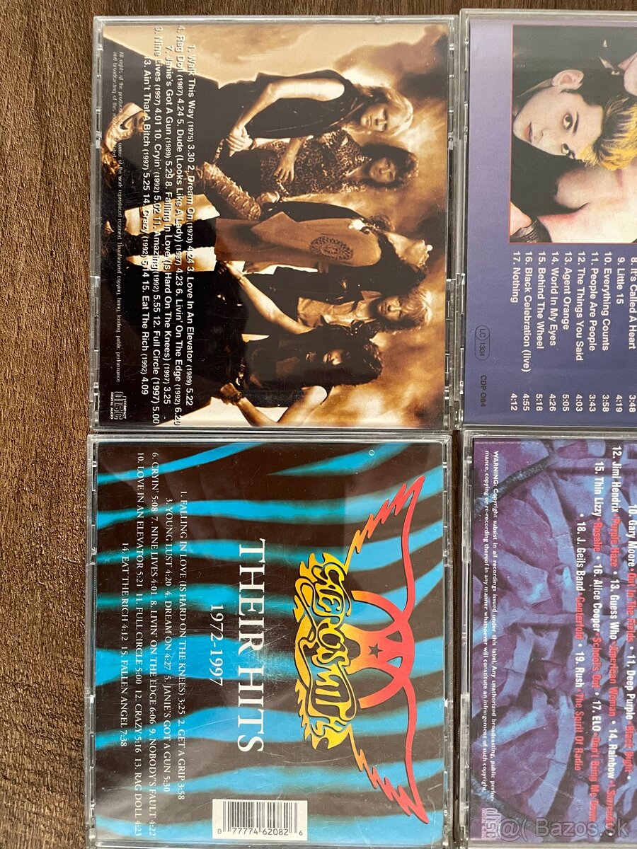 CD - ROCK,METAL..., - 17