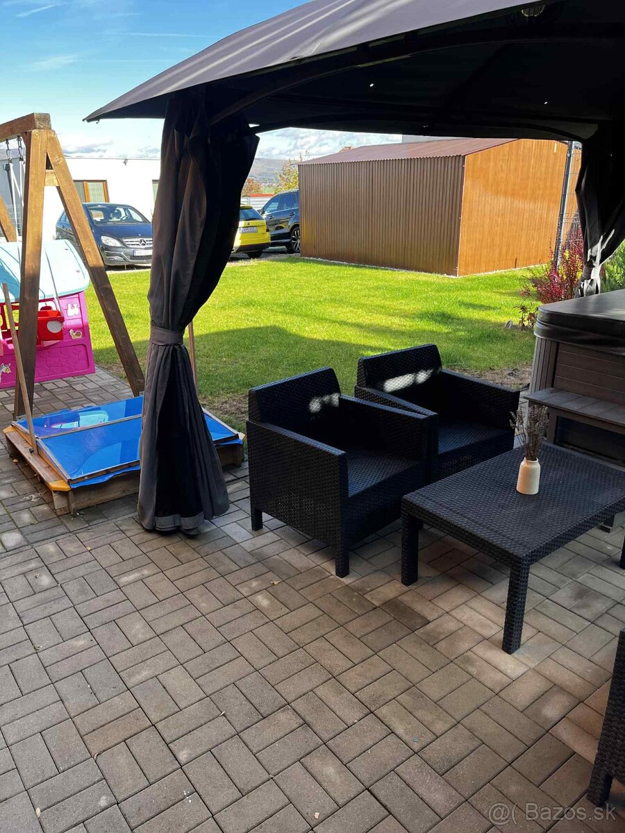 PRENÁJOM – štýlový byt - jacuzzi, garáž, záhrada, Podlužany - 17