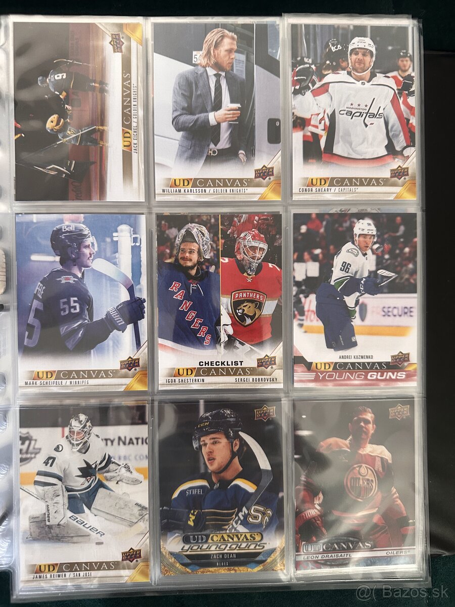 Hokejové kartičky 1 - 17