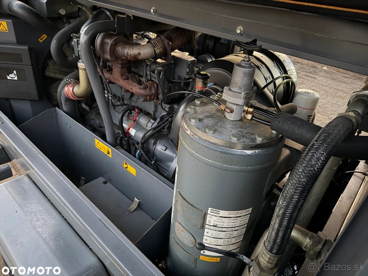 Skrutkový kompresor Atlas Copco XAHS 186 11 m3. Dovezený z N - 17