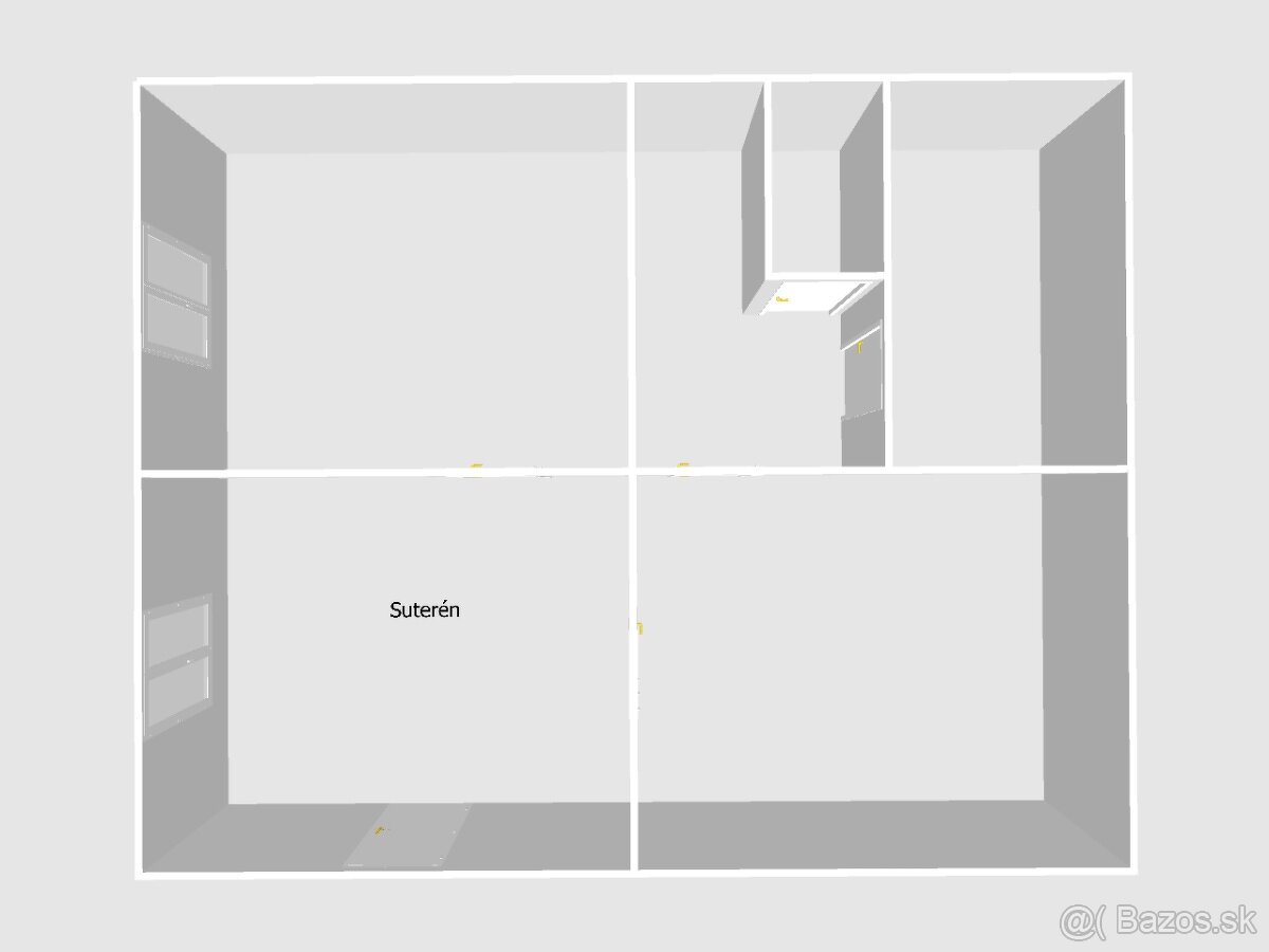 Vyprataný-Rodinný dom v pôvodnom stave /865 m2/ - Rajecké T. - 17