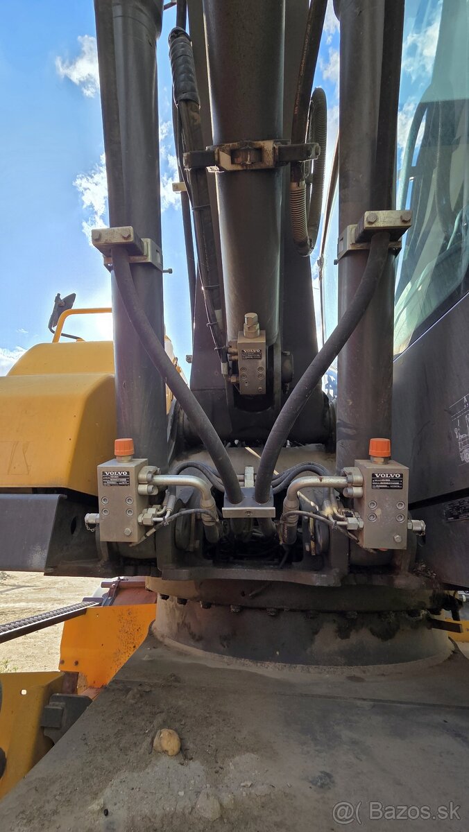 2014 bager 17t Volvo EW 140D vývody 4lopaty klima kamera - 17