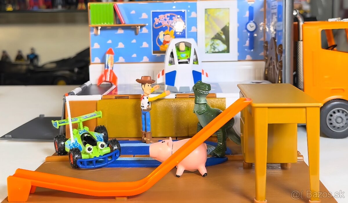 Toy Story dodávka EGGMAN MOVERS/Andyho izba original - 17