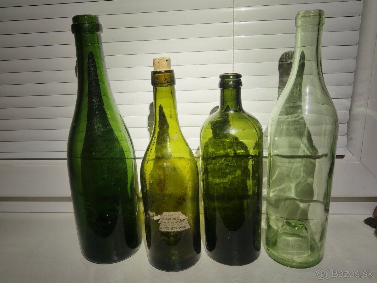 Staré fľaštičky a fľaše - 17