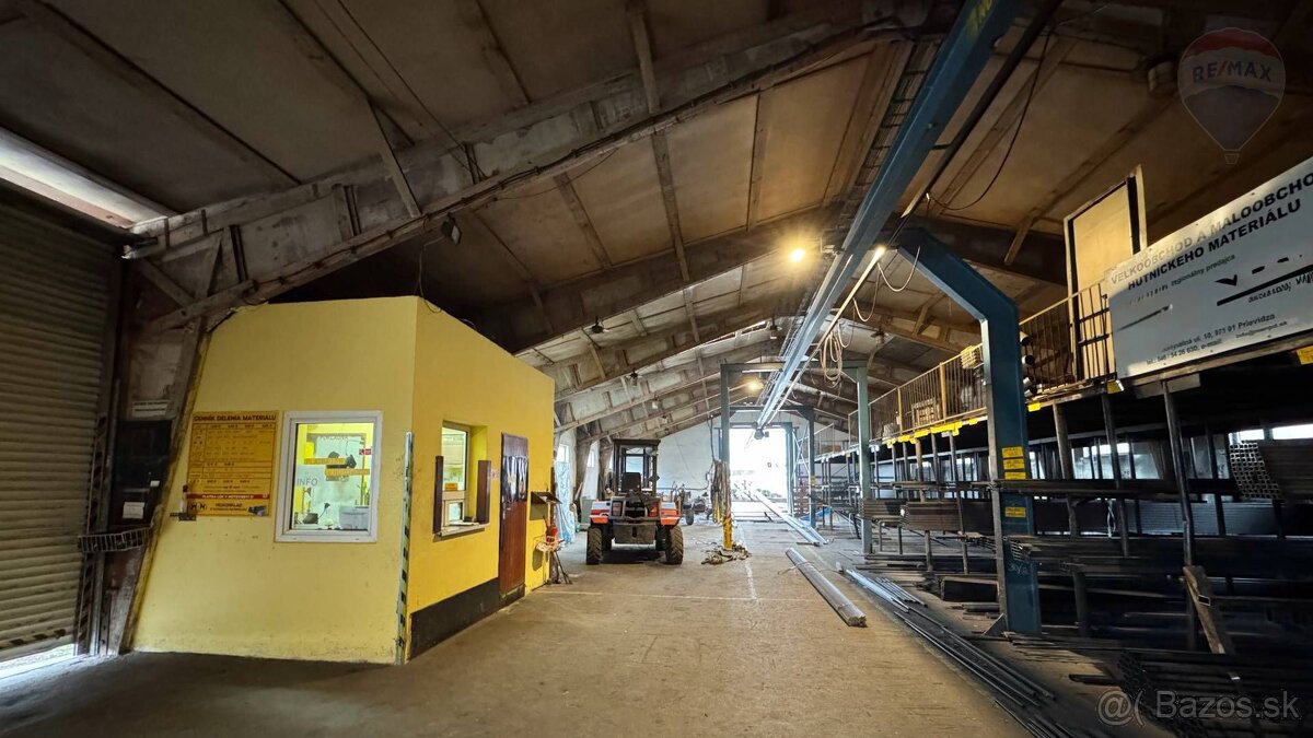 NA PRENÁJOM sklad s administratívou 1.200 m2 podvesný žeriav - 17