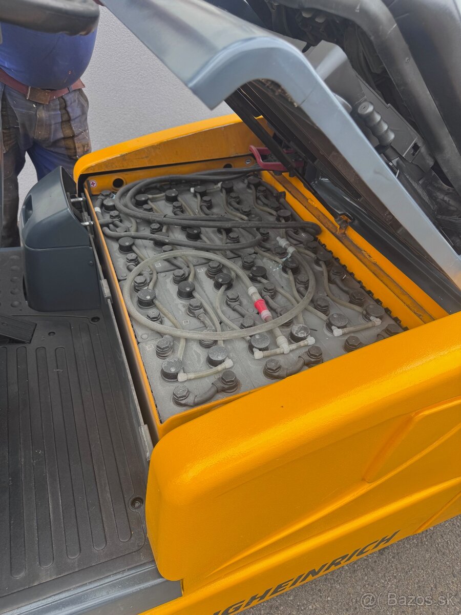 Vysokozdvižný vozík Jungheinrich 1,3t AKU triplex - 17