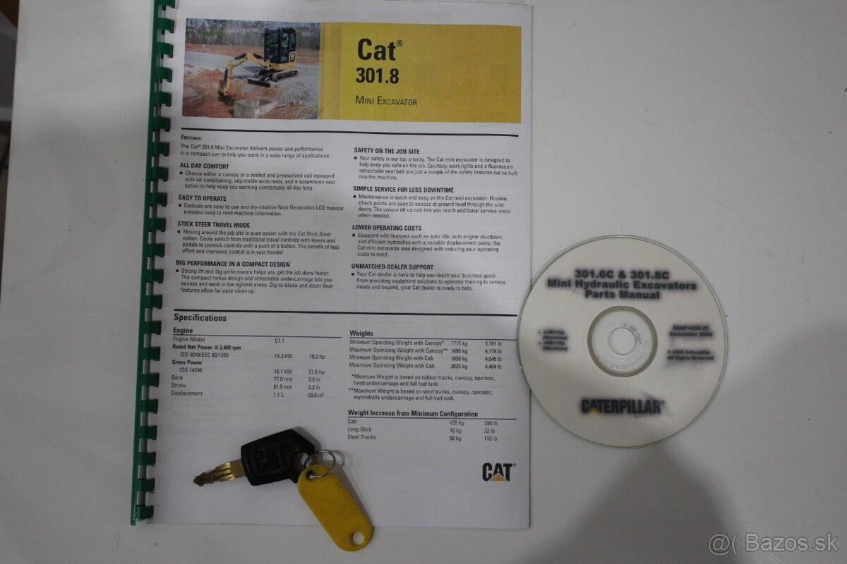minibager CAT 301.8c 1,8t - 17