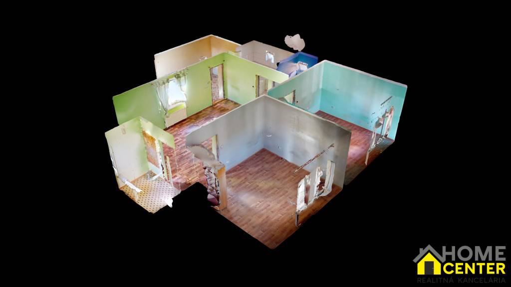 NA PREDAJ 3 IZBOVÝ RODINNÝ DOM V BLÍZKOSTI CENTRA, UL. LESNÁ - 17