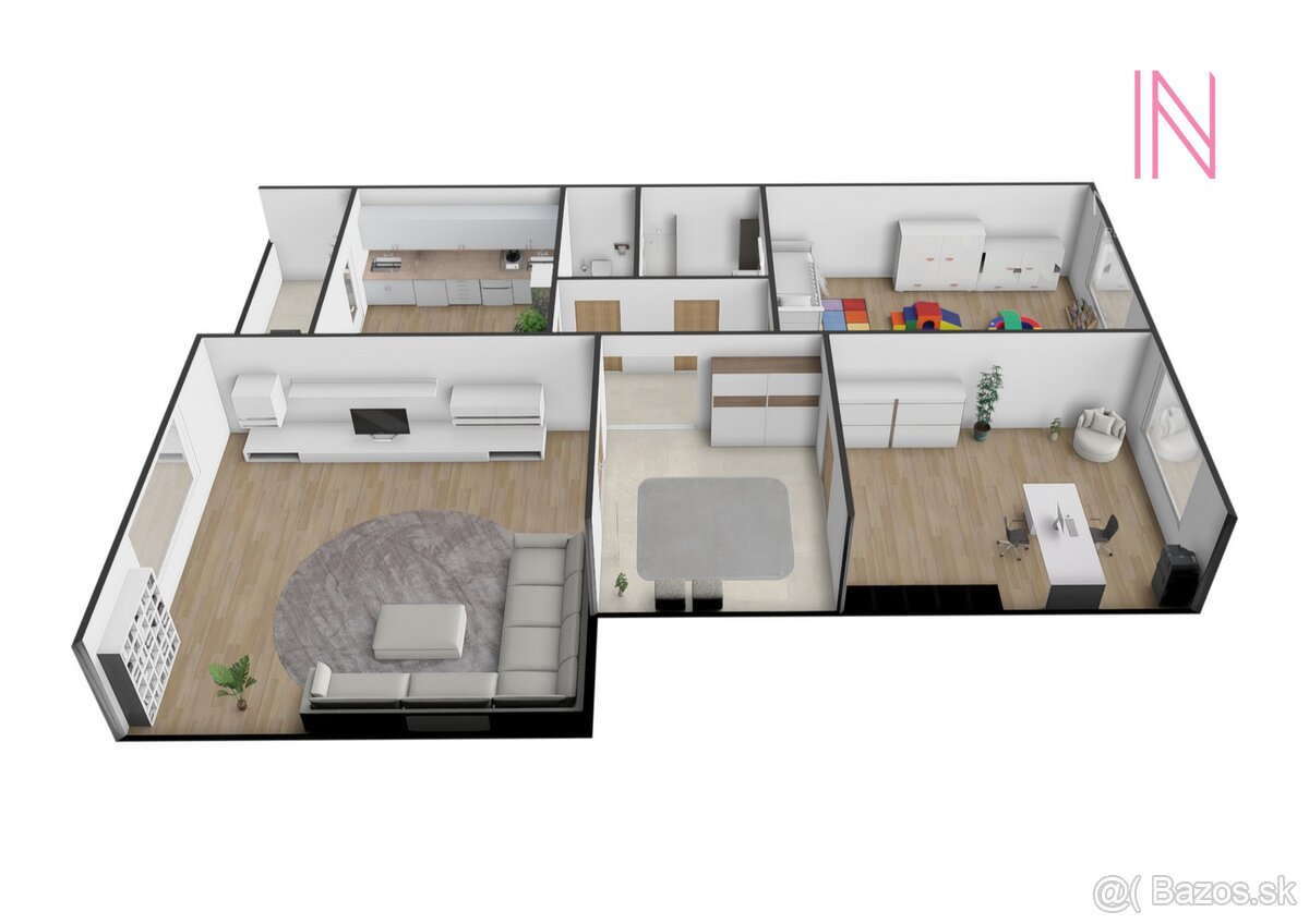 3 izbový byt v Petržalke, kompletná rekonštrukcia - Bzovícka - 17