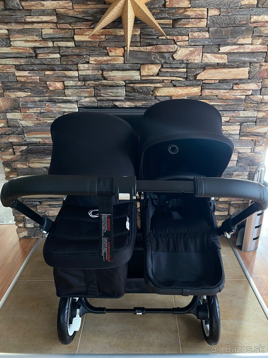 Bugaboo Donkey 2 TWIN / DUO all black - 17