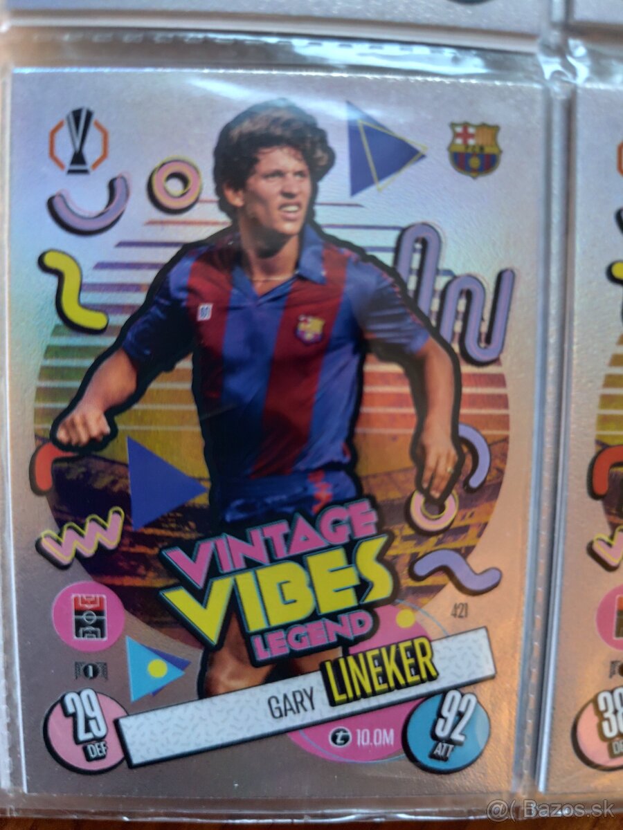 Futbalové kartičky Vintage Vibes - 17
