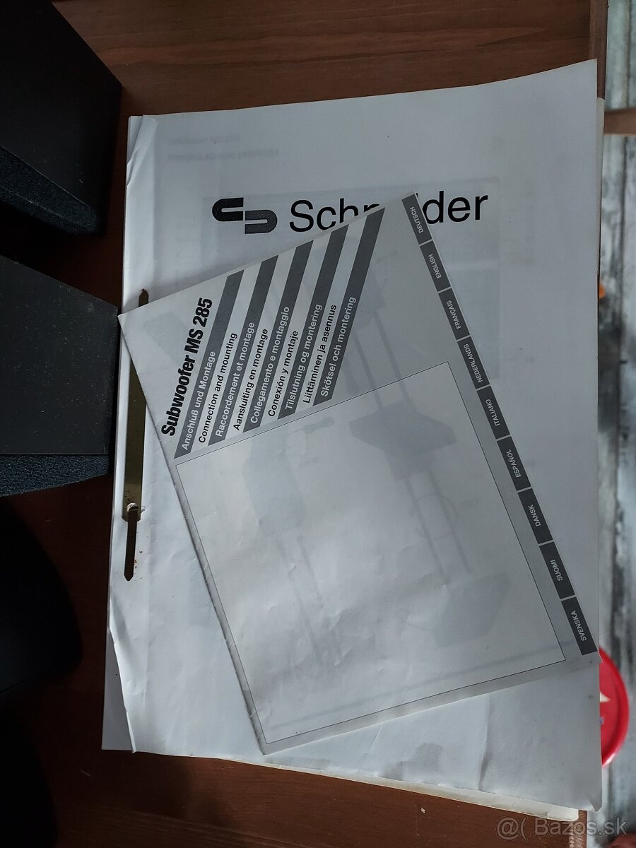 Hifi stereo systém Schneider MS 285 - 17