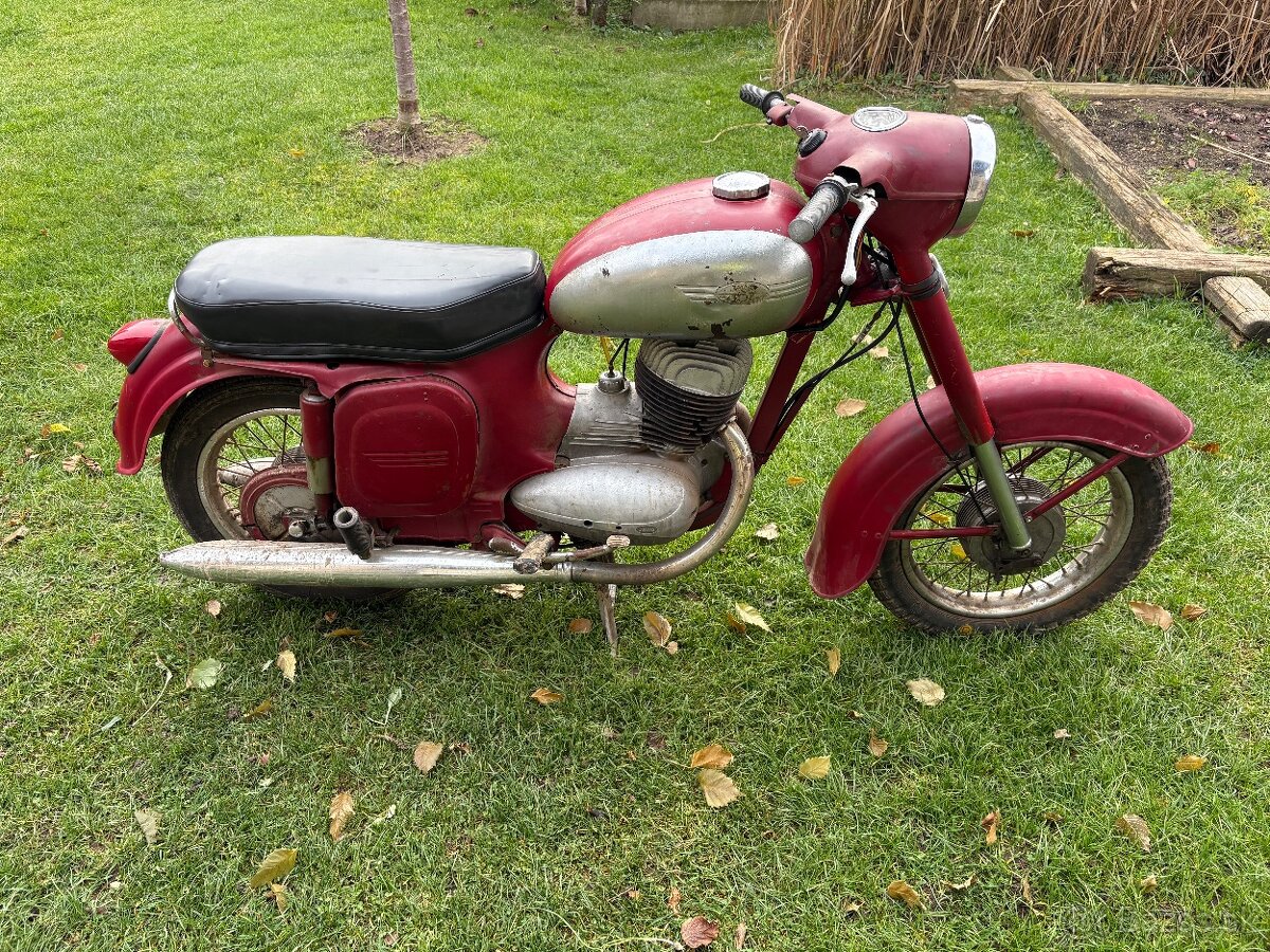 Predám Jawa 250 559 Panelka + CZ 175 - 17