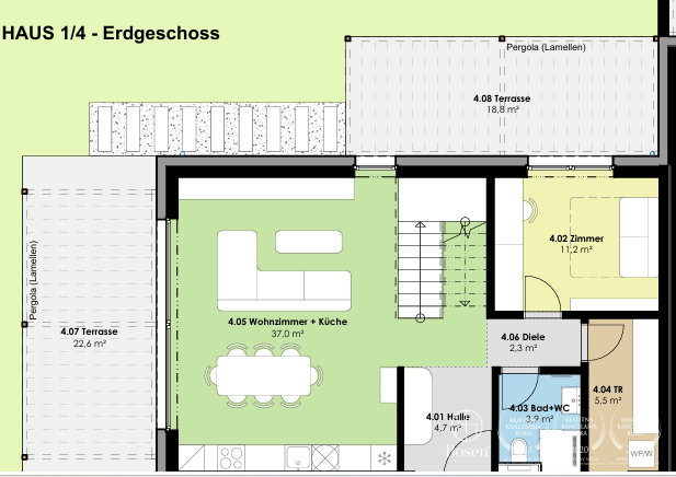 Bosen Realicity / Prenájom 5 izbový Rodinný dom Wolfsthal/ R - 17