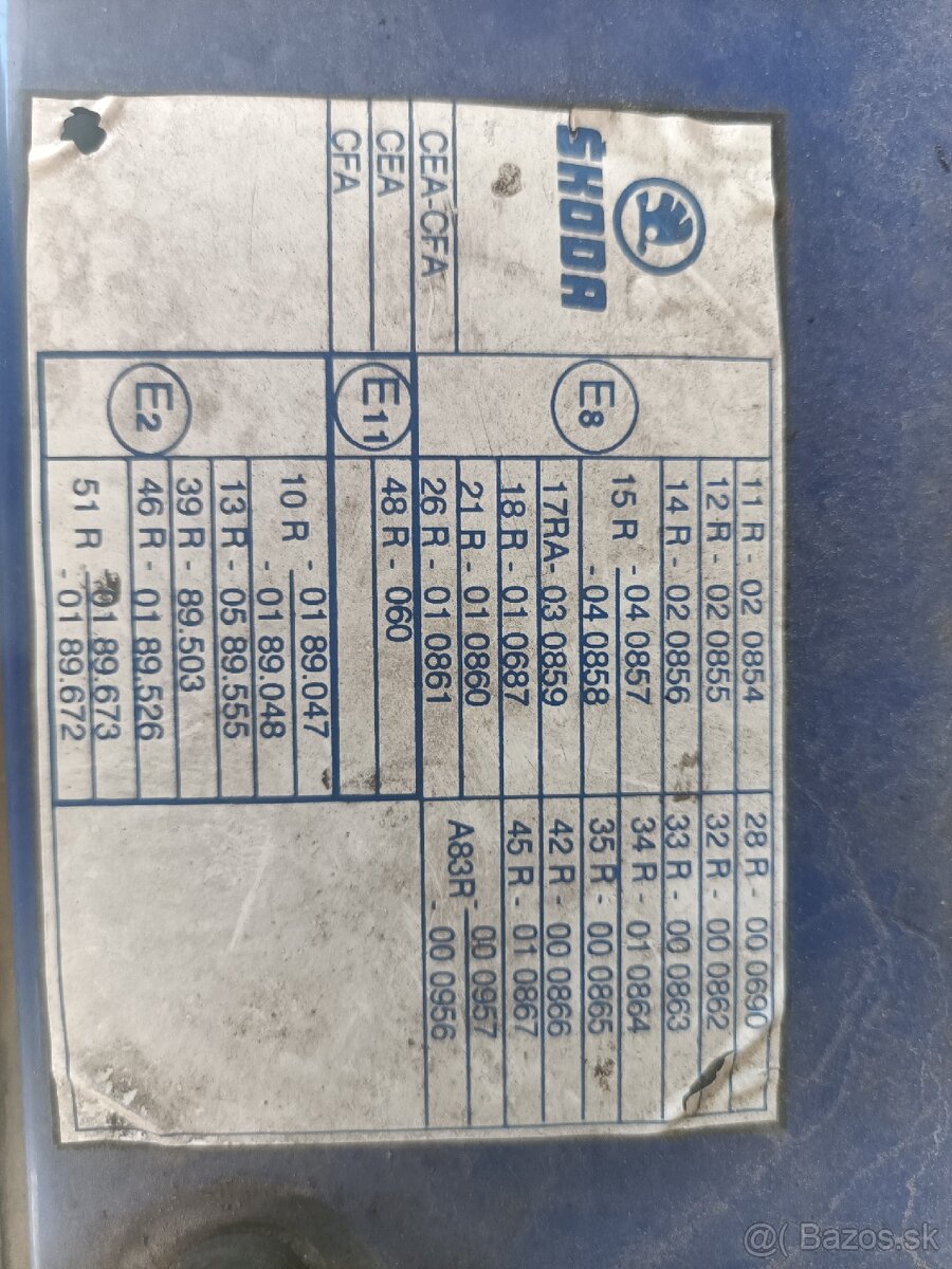 Forman, modrá, r.v. 1992 - 17