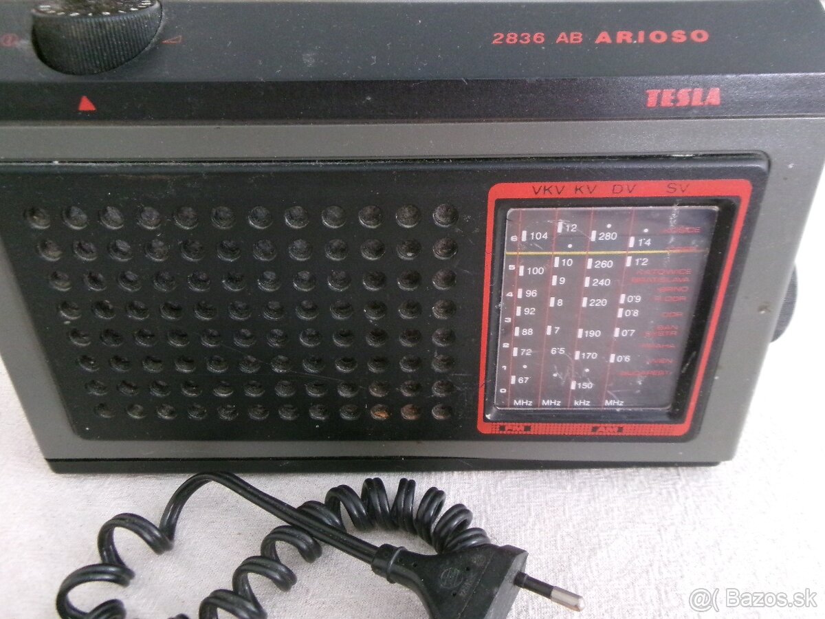Rádio TESLA 2836 AB ARIOSO. - 17