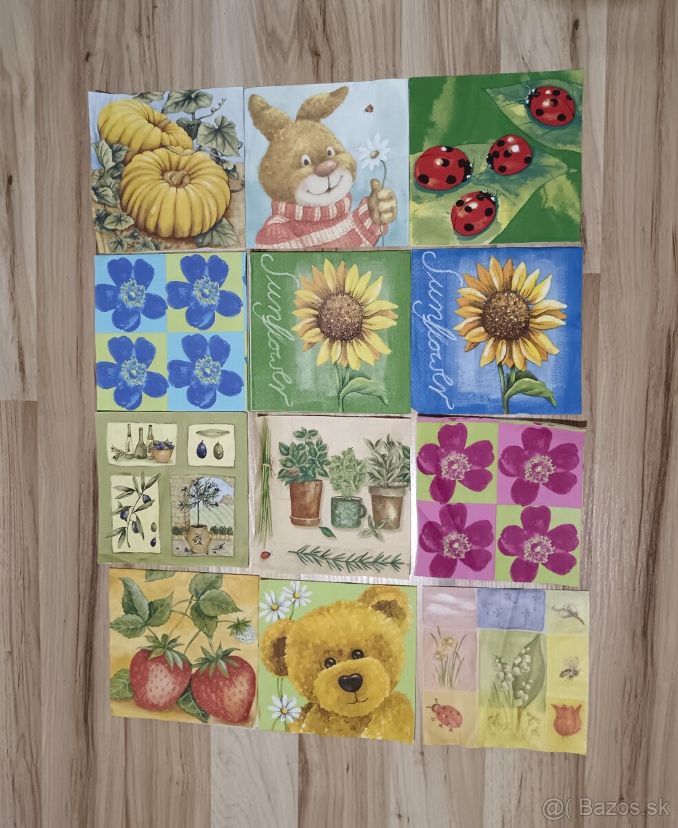 Sady servítok na tvorenie - 17