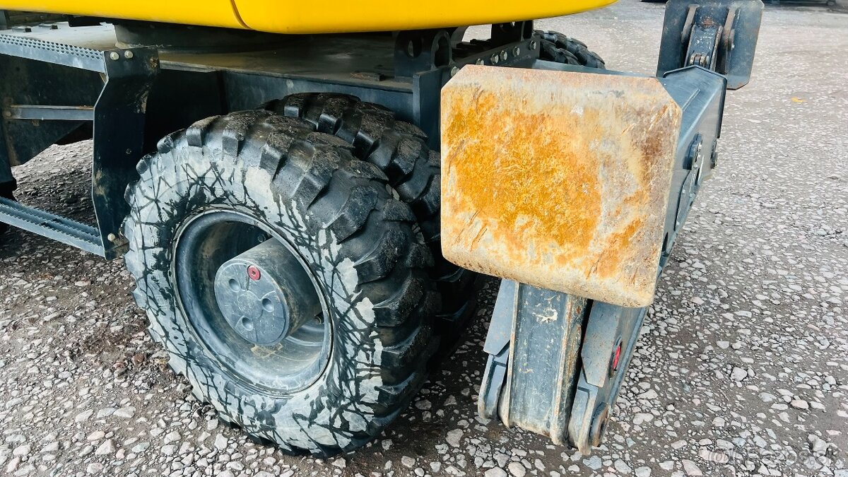 Kolové rýpadlo Komastu PW 158 - 2631 mth TOP STAV - 17