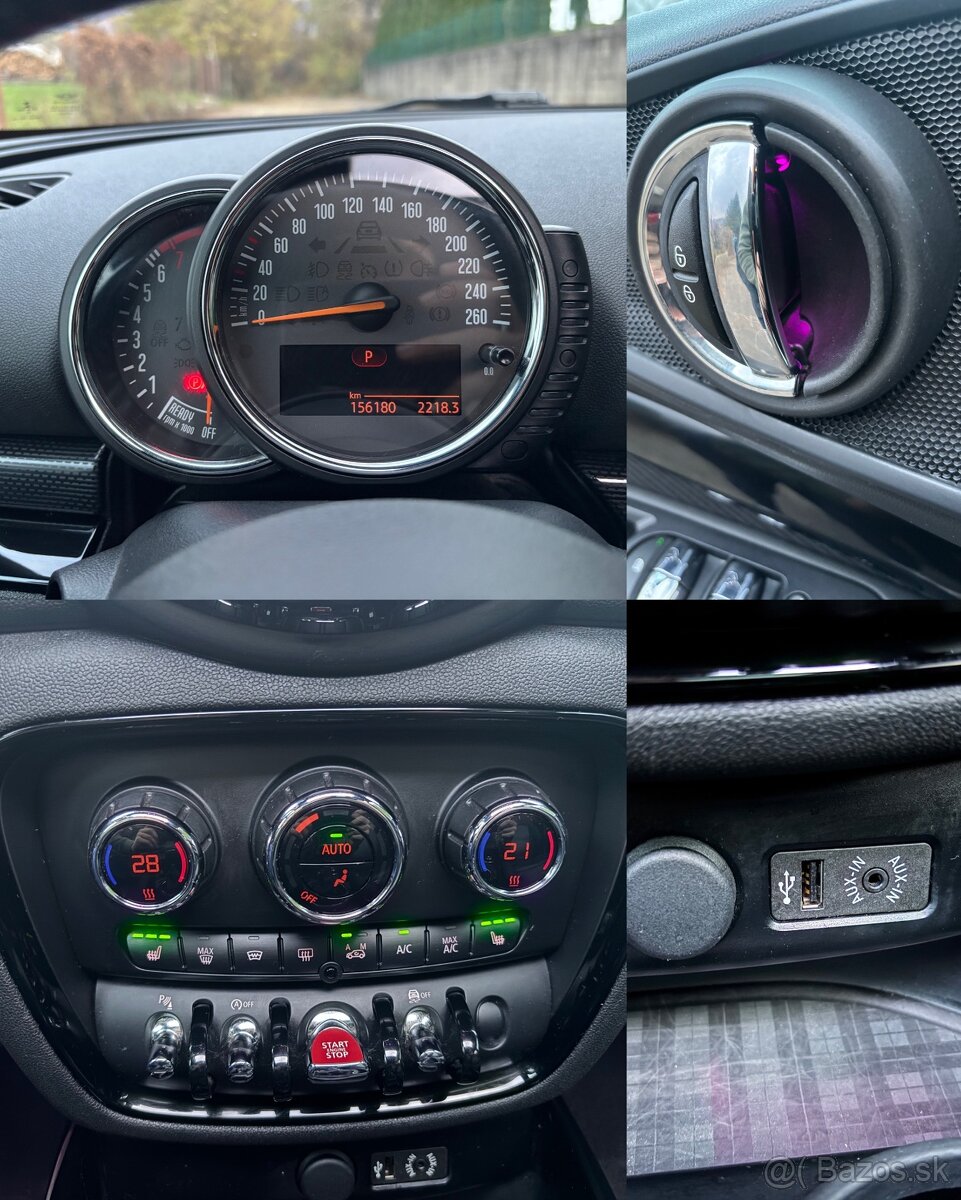 2017 Mini Cooper Clubman 1.5 (benzín), AUTOMAT, 156 000 km, - 17